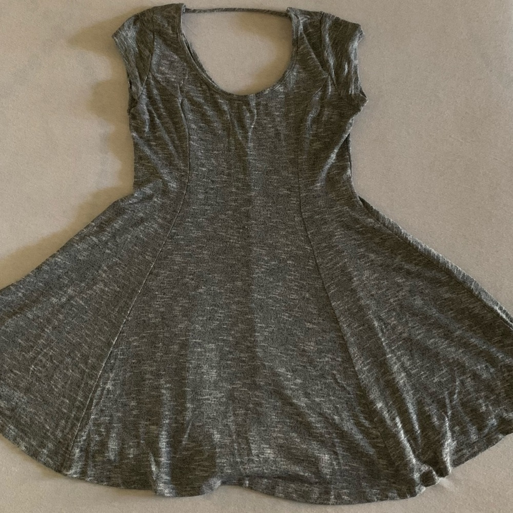 Soft gray dress